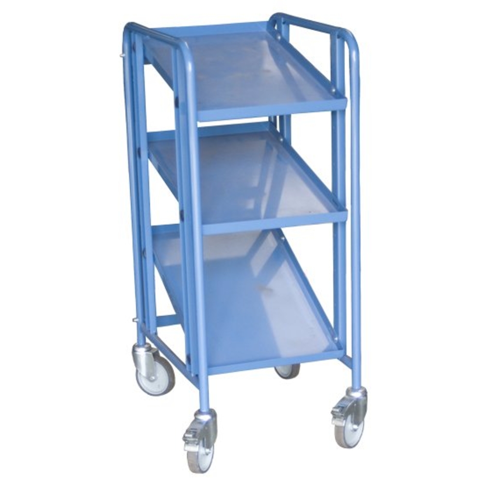 Servante plateau inclinable 3 plateaux tôle 400 x 600 mm FIMM - 880006435