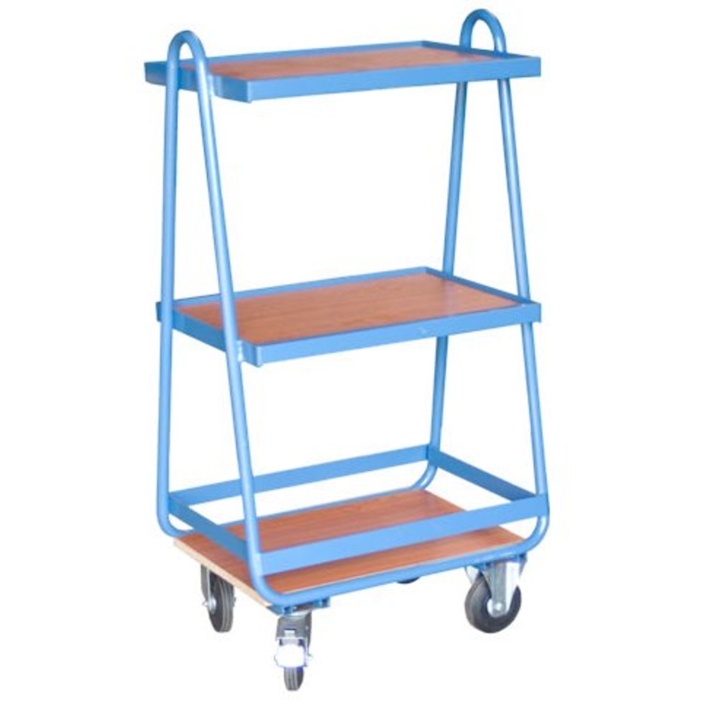 Servante plateaux fixes 3 plateaux bois 600 x 400 mm FIMM - 880006497