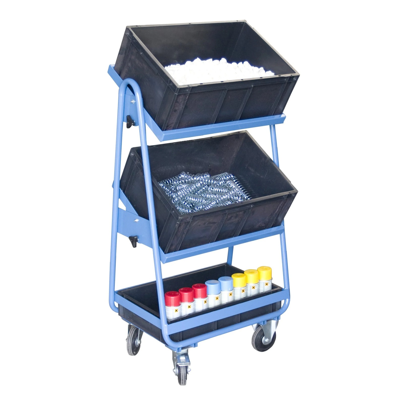 Servante plateau inclinable avec 3 bacs 600 x 400 mm FIMM - 880006500