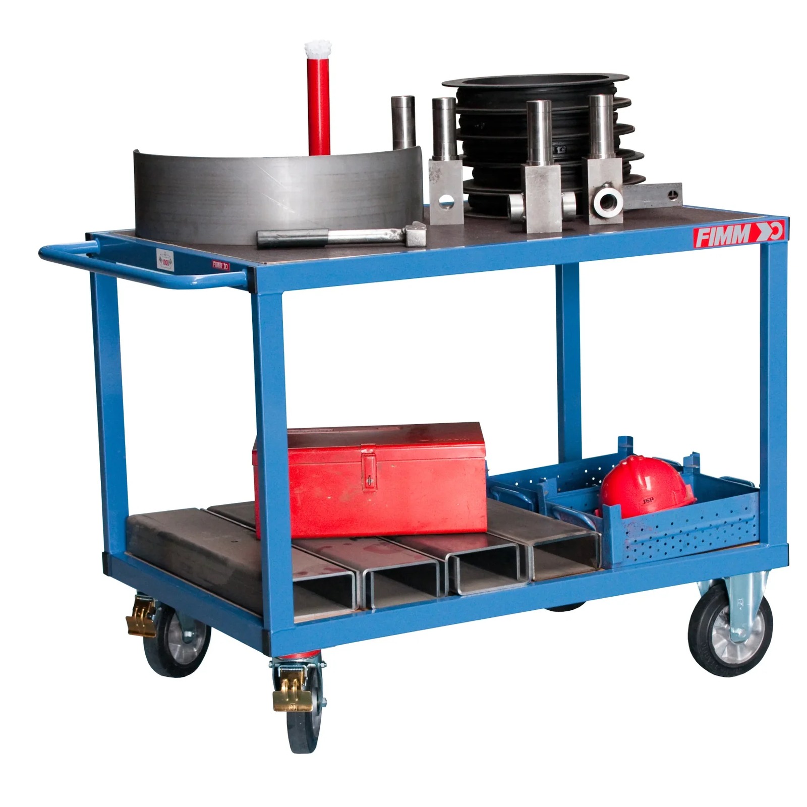 Servante 1000 kg 2 plateaux glissnot 1200x800 mm FIMM - 880008080