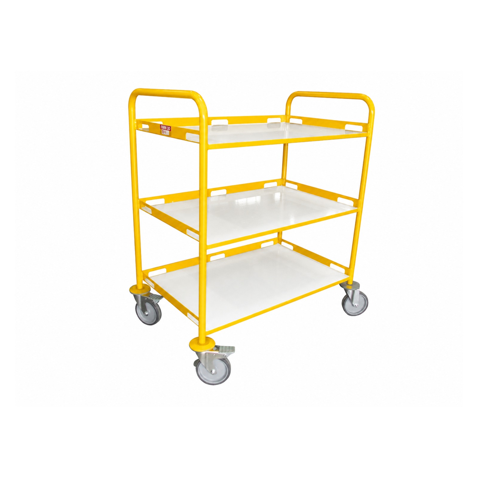 Desserte 200 kg 3 plateaux 850x500 mm tôle FIMM - 880008990