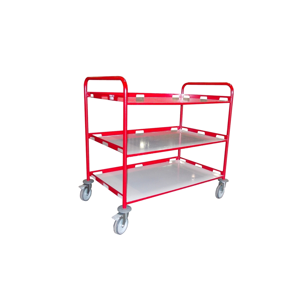 Desserte 200 kg 3 plateaux 1000x600 mm tôle FIMM - 880008992