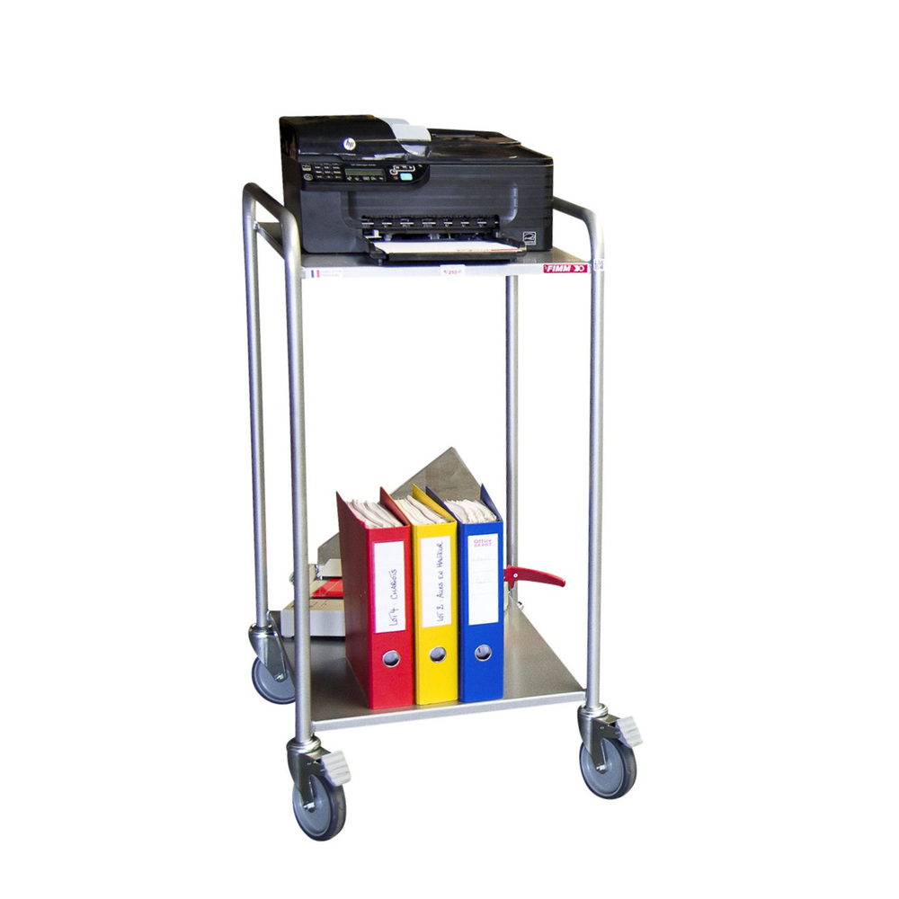 Desserte 250 kg 2 plateaux 635x470 mm tôle FIMM - 880009542