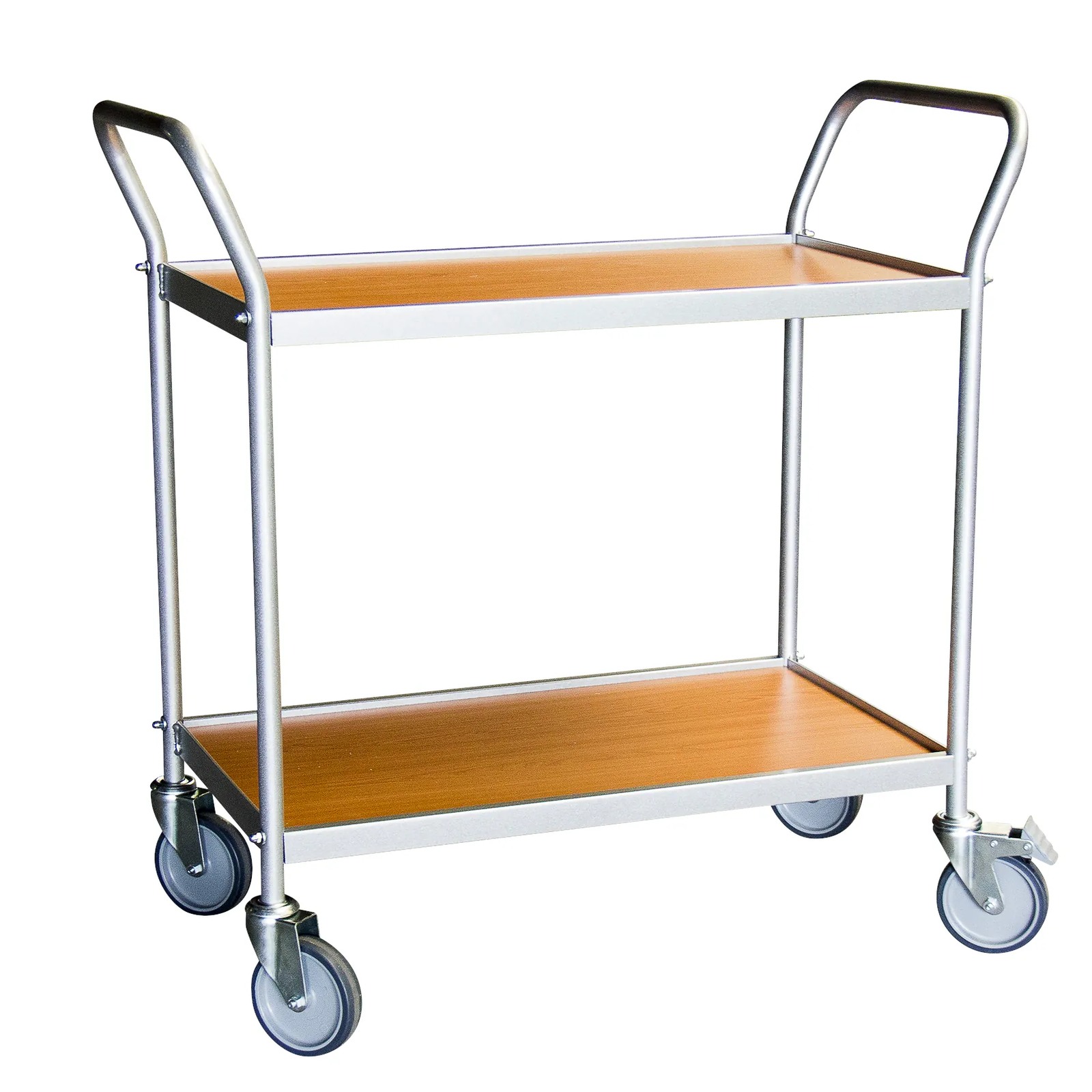 Servante 150 kg 2 plateaux 780x420 mm mélaminé FIMM - 880009544