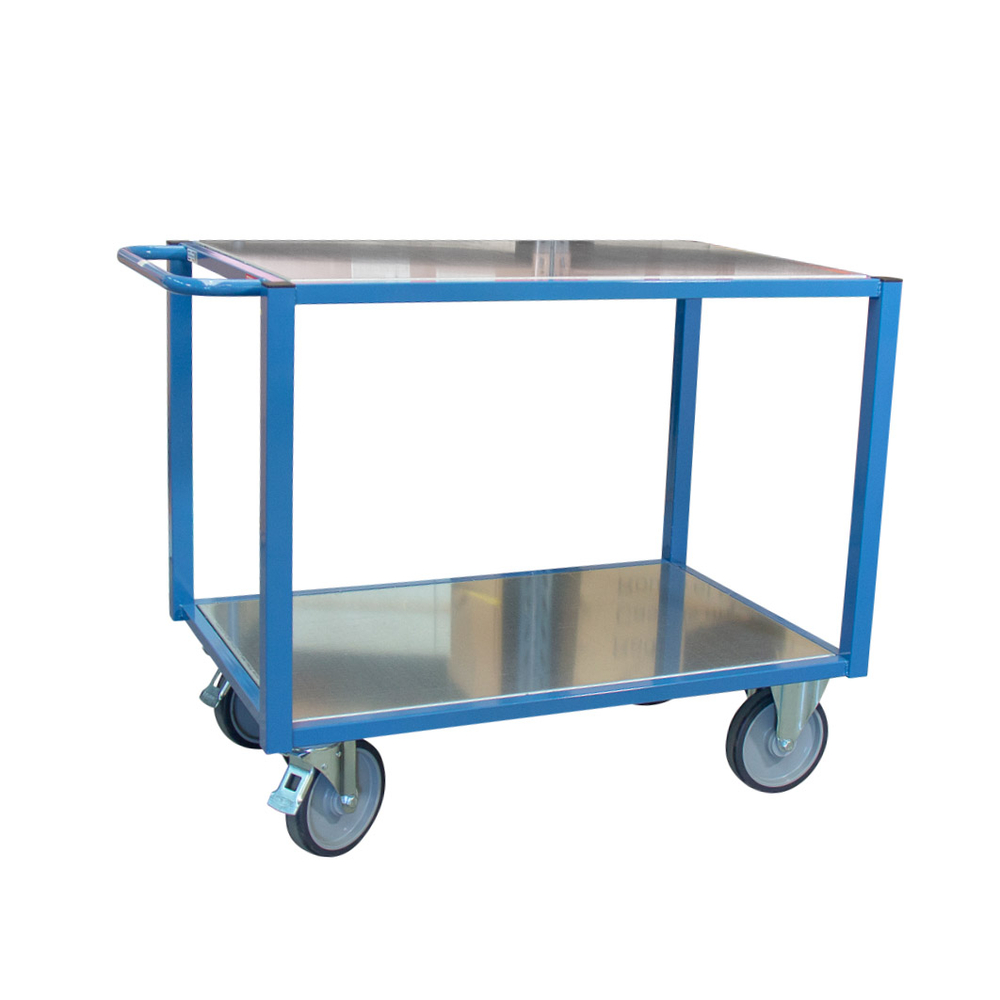 Servante 500 kg 2 plateaux tôle 1060x680 mm FIMM - 880010419