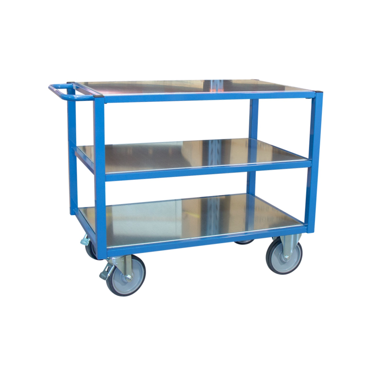 Servante 500 kg 3 plateaux tôle 1300x800 mm FIMM - 880010422