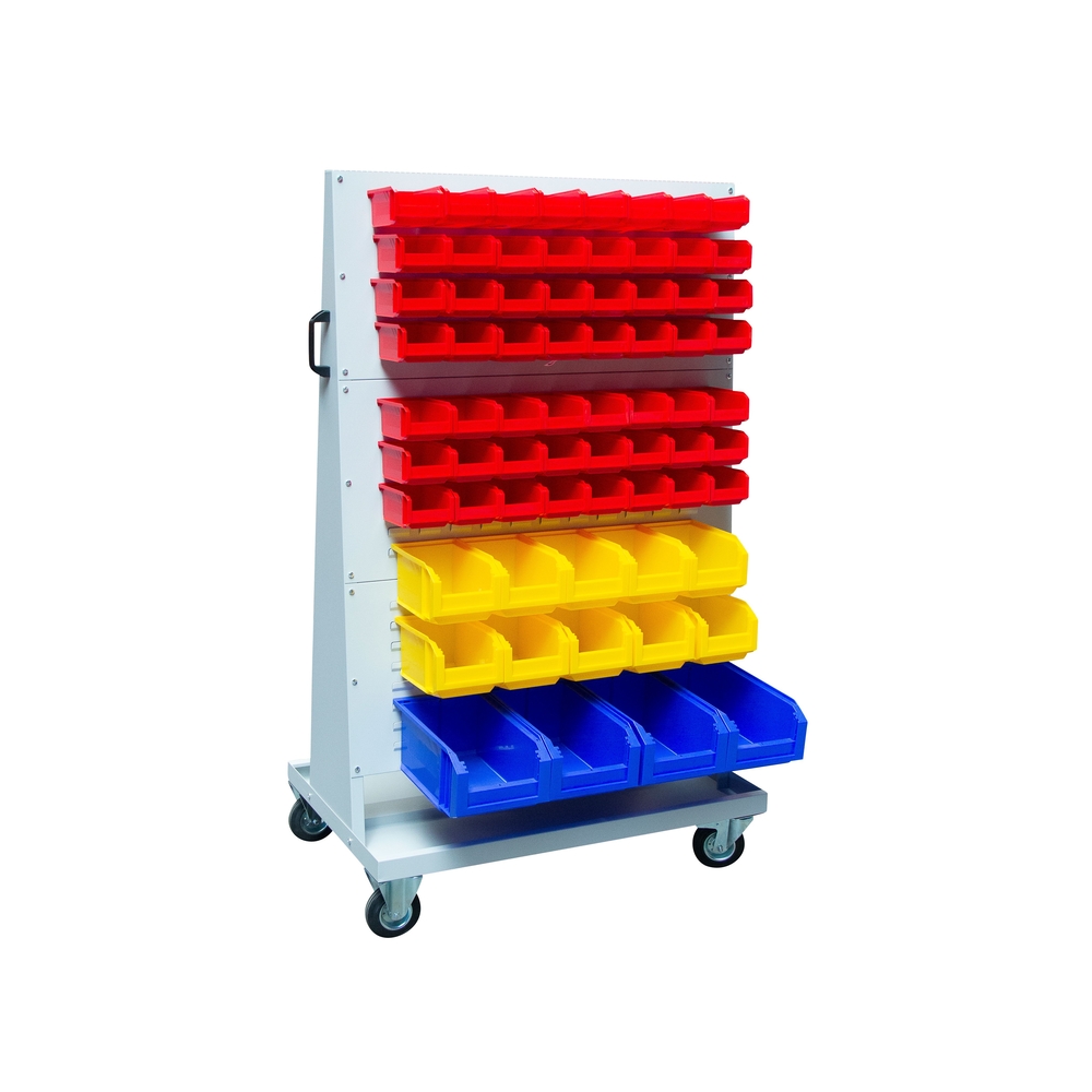 Chariot porte-bac à bec 150 kg 6 plaques 140 bacs FIMM - 880010531