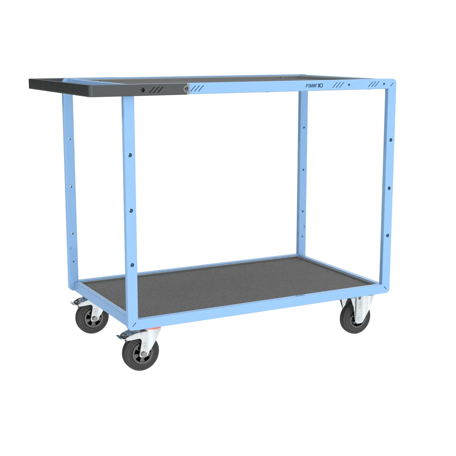 Servante mécano-soudée 2 plateaux 1000x600 mm 250 kg - FIMM - 880702411