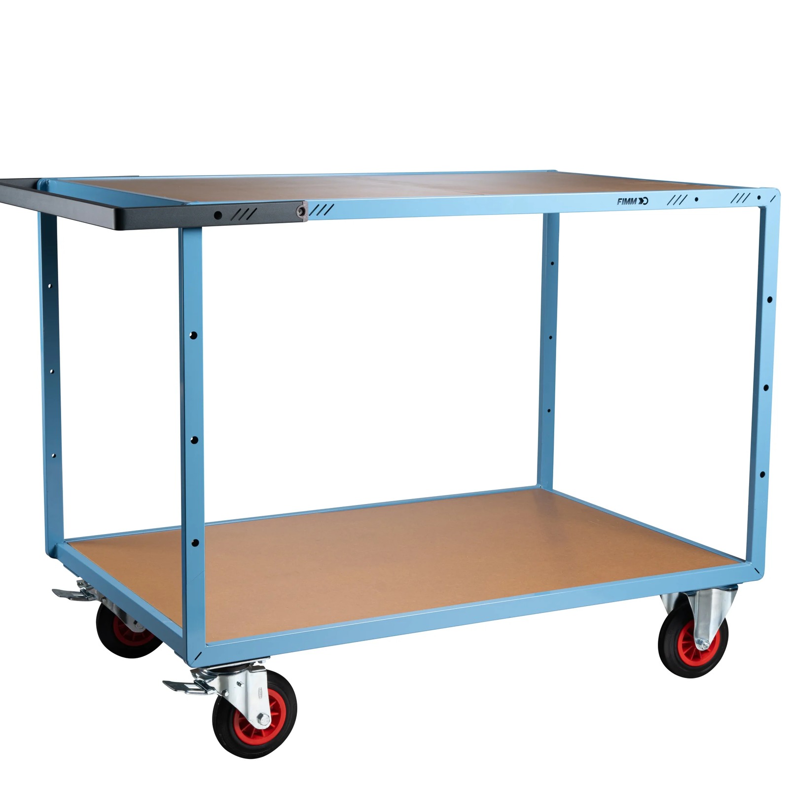 Servante mécano-soudée 2 plateaux 1200x800 mm 400 kg - FIMM - 880703231