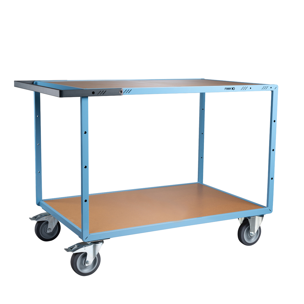 Servante mécano-soudée 2 plateaux 1200x800 mm 400 kg - FIMM - 880703241