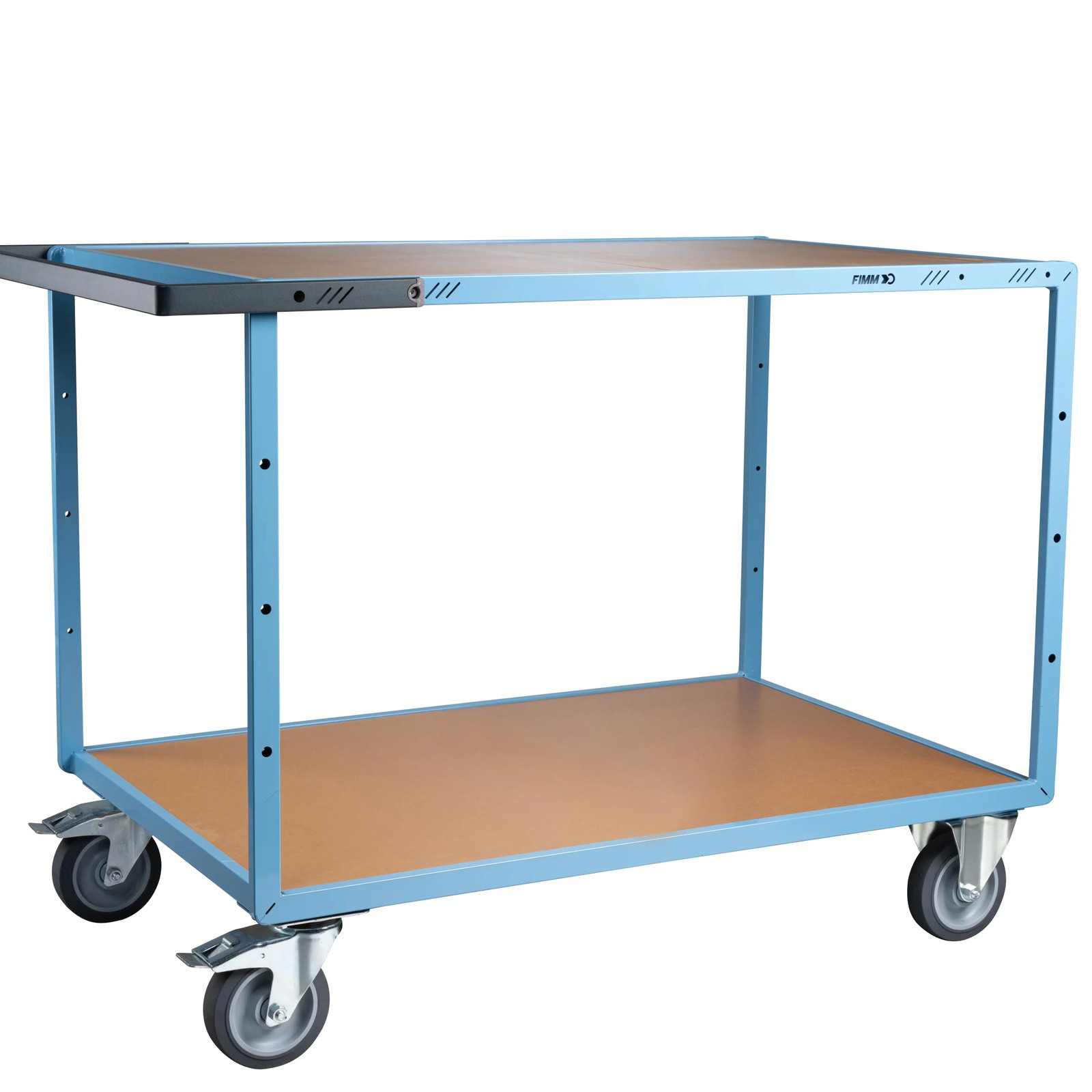 Servante mécano-soudée 2 plateaux 1200x800 mm 400 kg - FIMM - 880703241