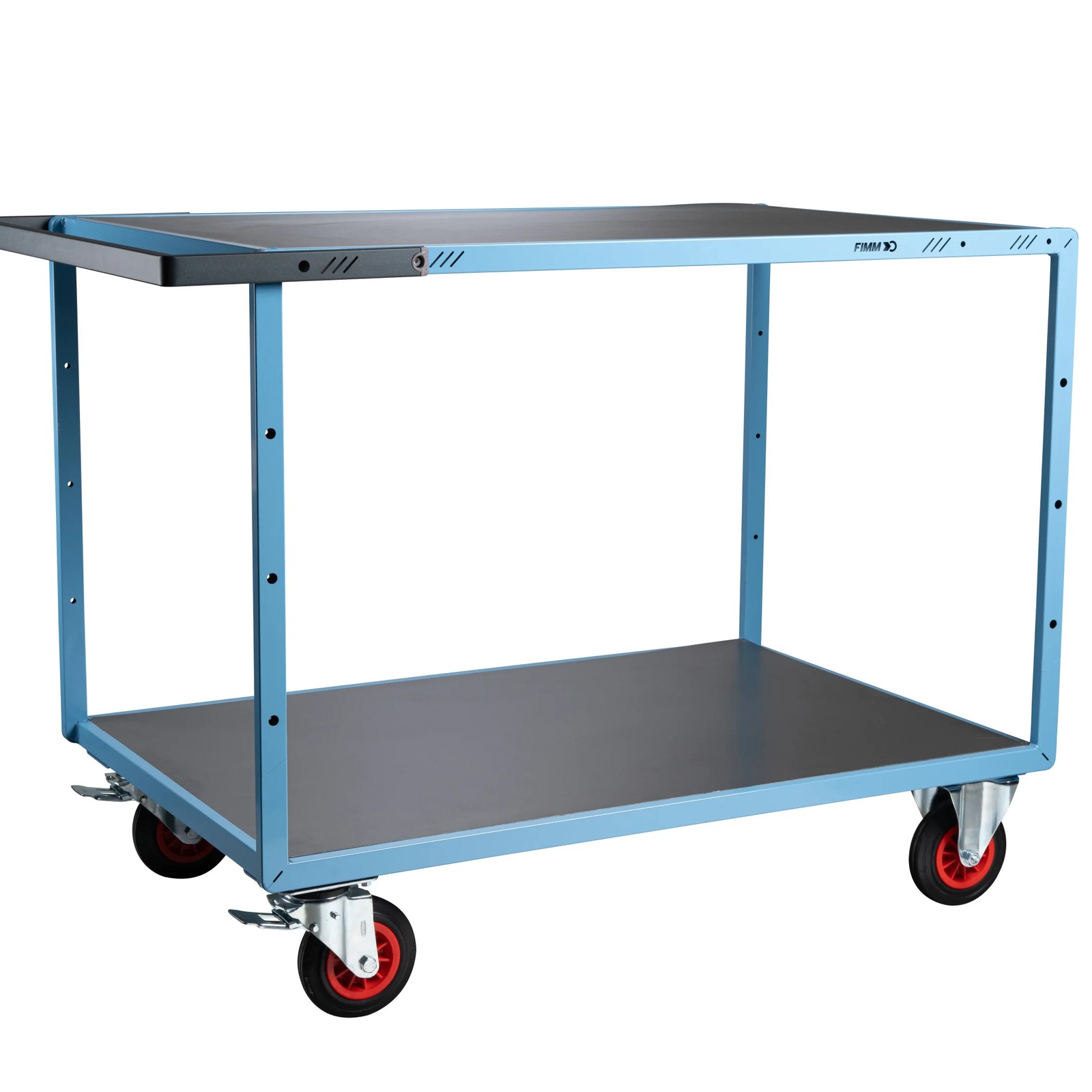 Servante mécano-soudée 2 plateaux 1200x800 mm 400 kg - FIMM - 880703331