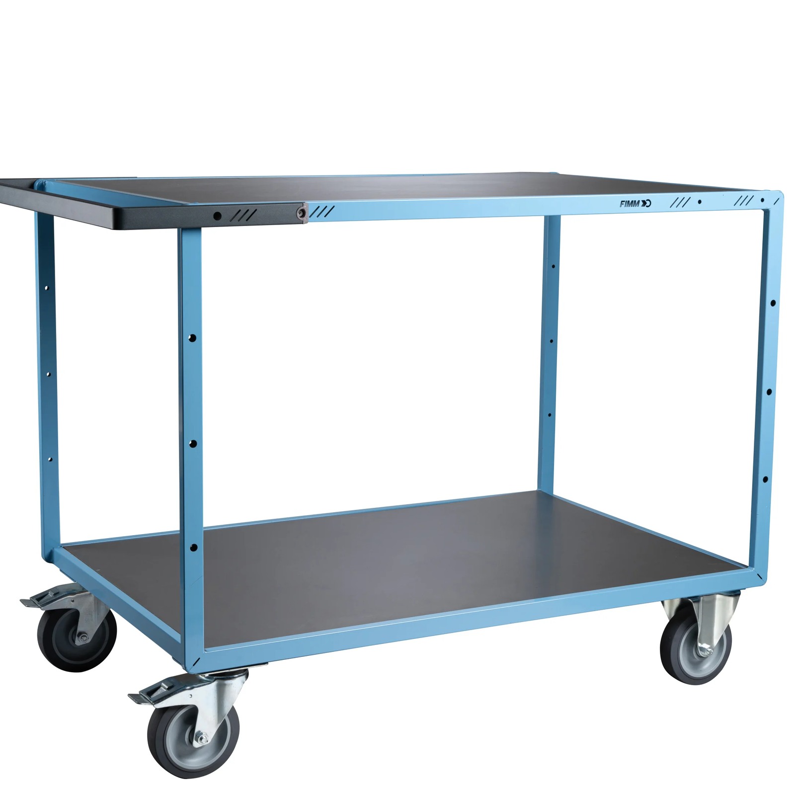 Servante mécano-soudée 2 plateaux 1200x800 mm 400 kg - FIMM - 880703341