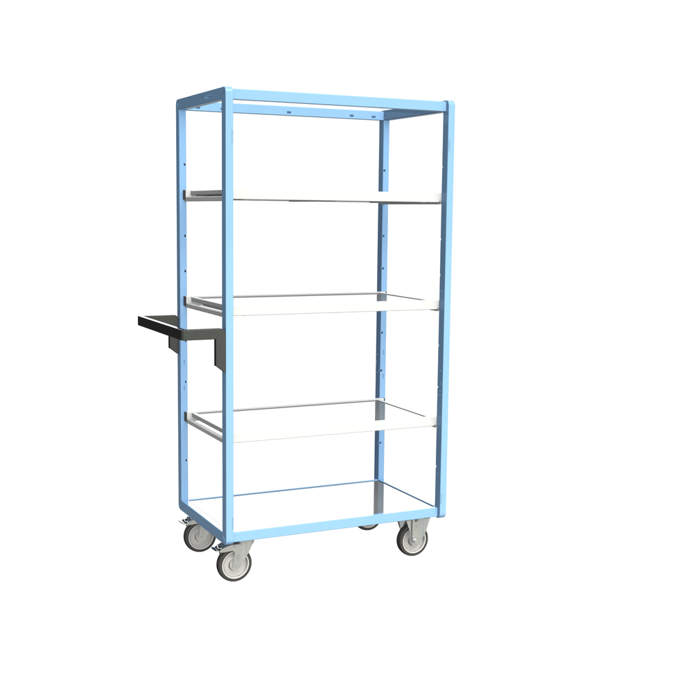 Servante multi-niveaux avec 3 étagères 850x500 mm 250 kg - FIMM - 880725144