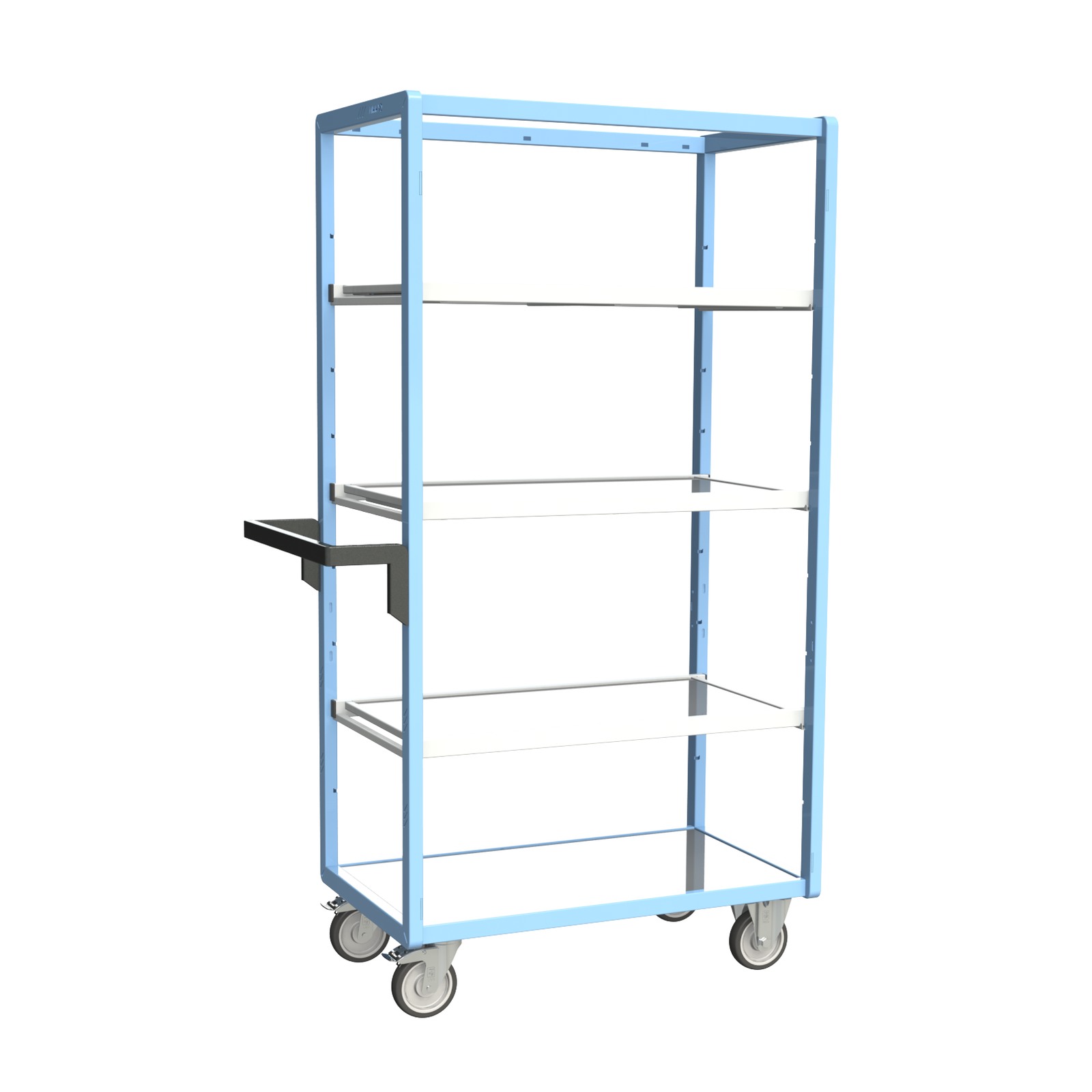Servante multi-niveaux avec 3 étagères 850x500 mm 250 kg - FIMM - 880725144