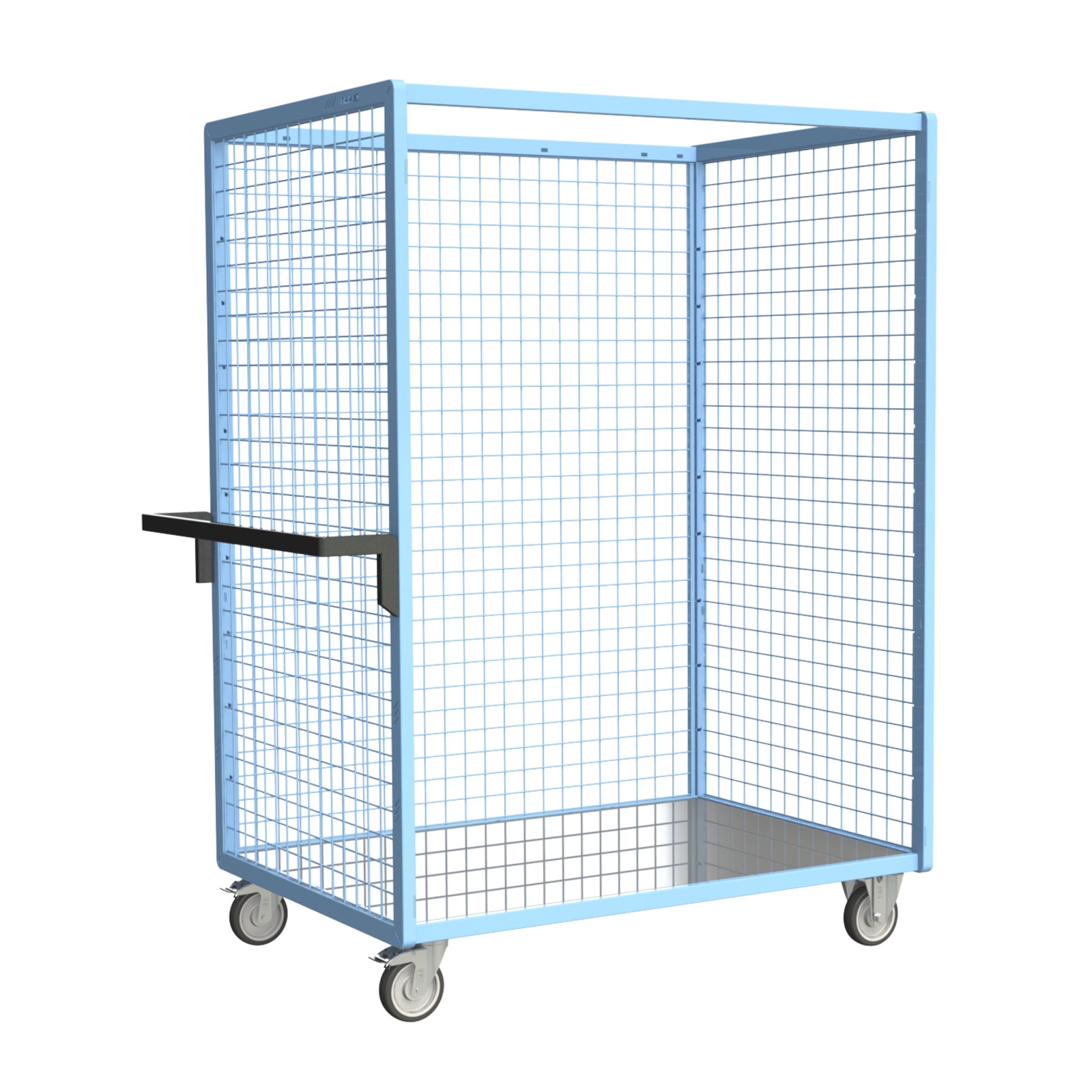 Servante grillagée 3 côtés 1200x800 mm 250 kg - FIMM - 880725162