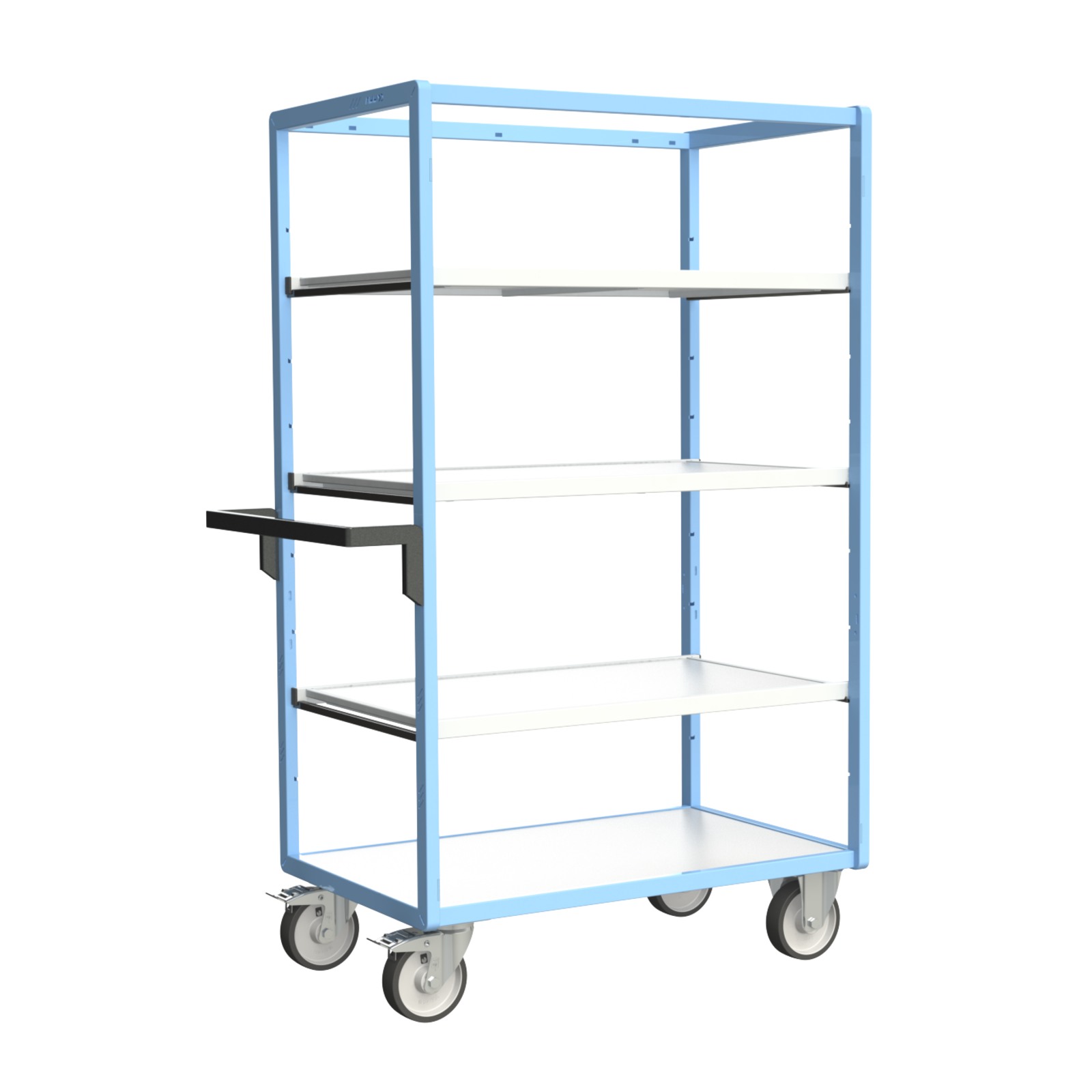 Servante multi-niveaux avec 3 étagères 1000x600 mm 500 kg - FIMM - 880725224