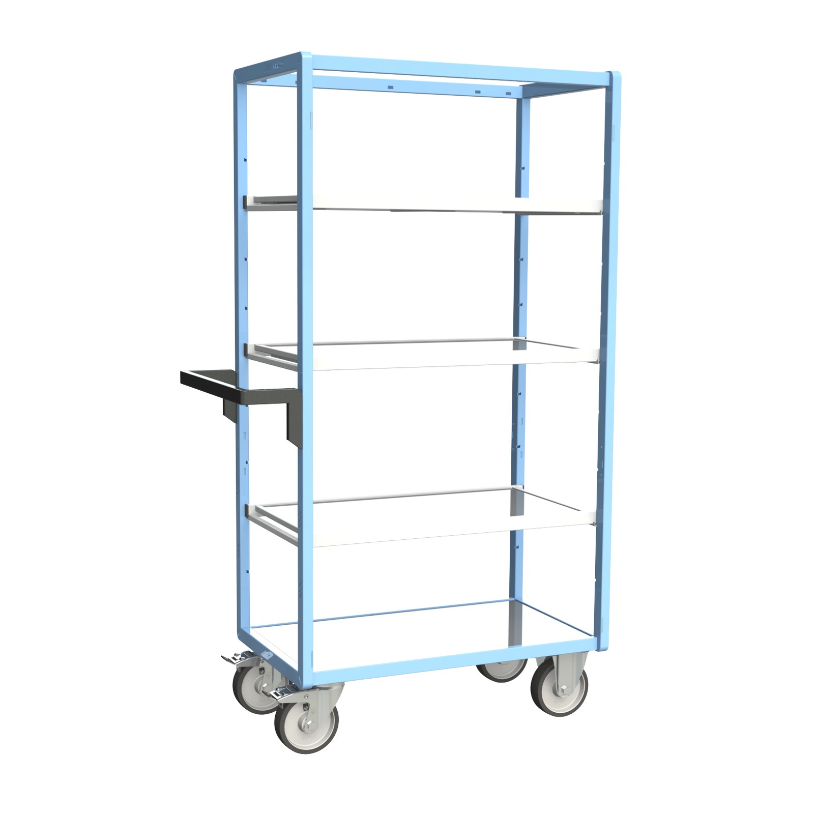 Servante multi-niveaux avec 3 étagères 850x500 mm 500 kg - FIMM - 880725244