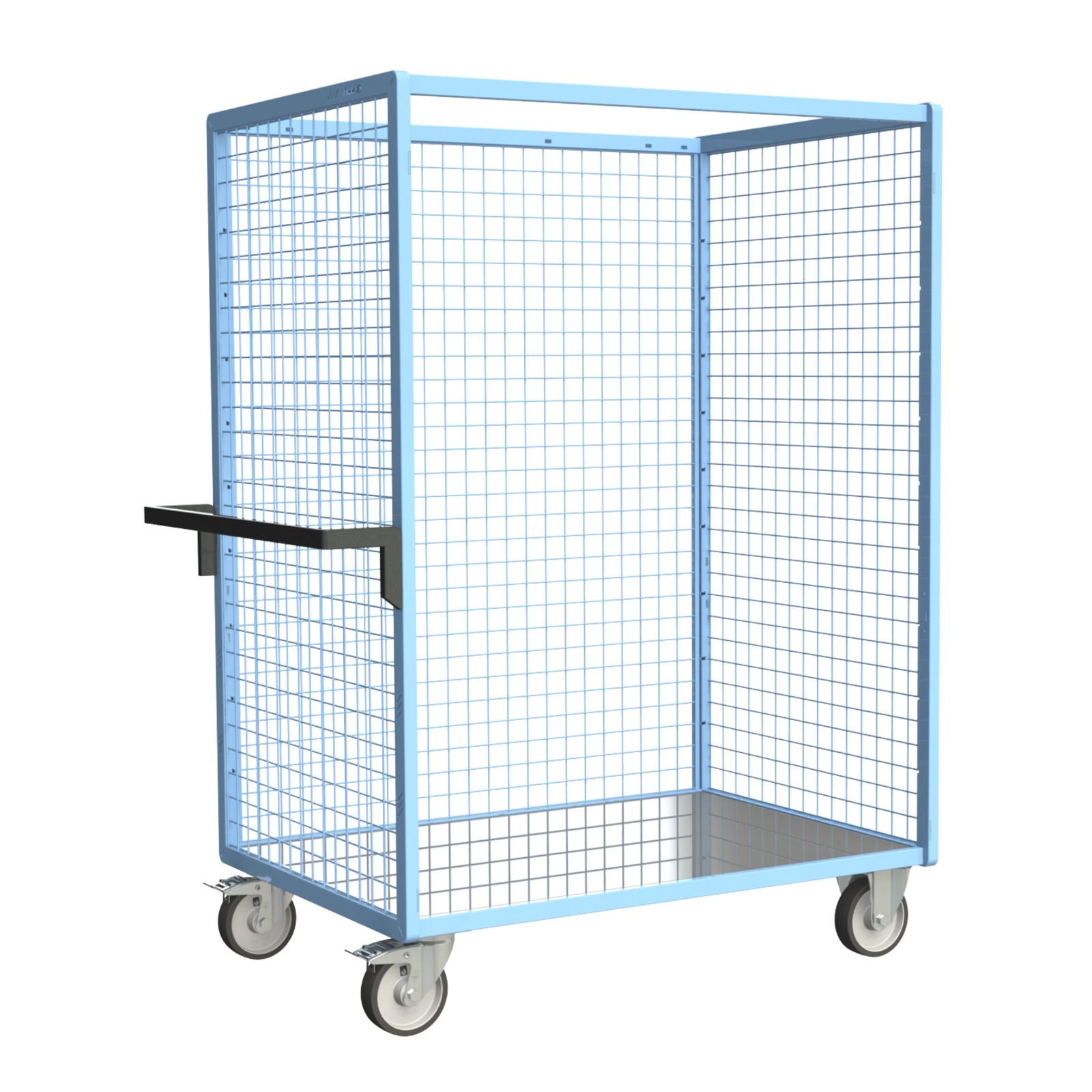 Servante grillagée 3 côtés 1200x800 mm 500 kg - FIMM - 880725262