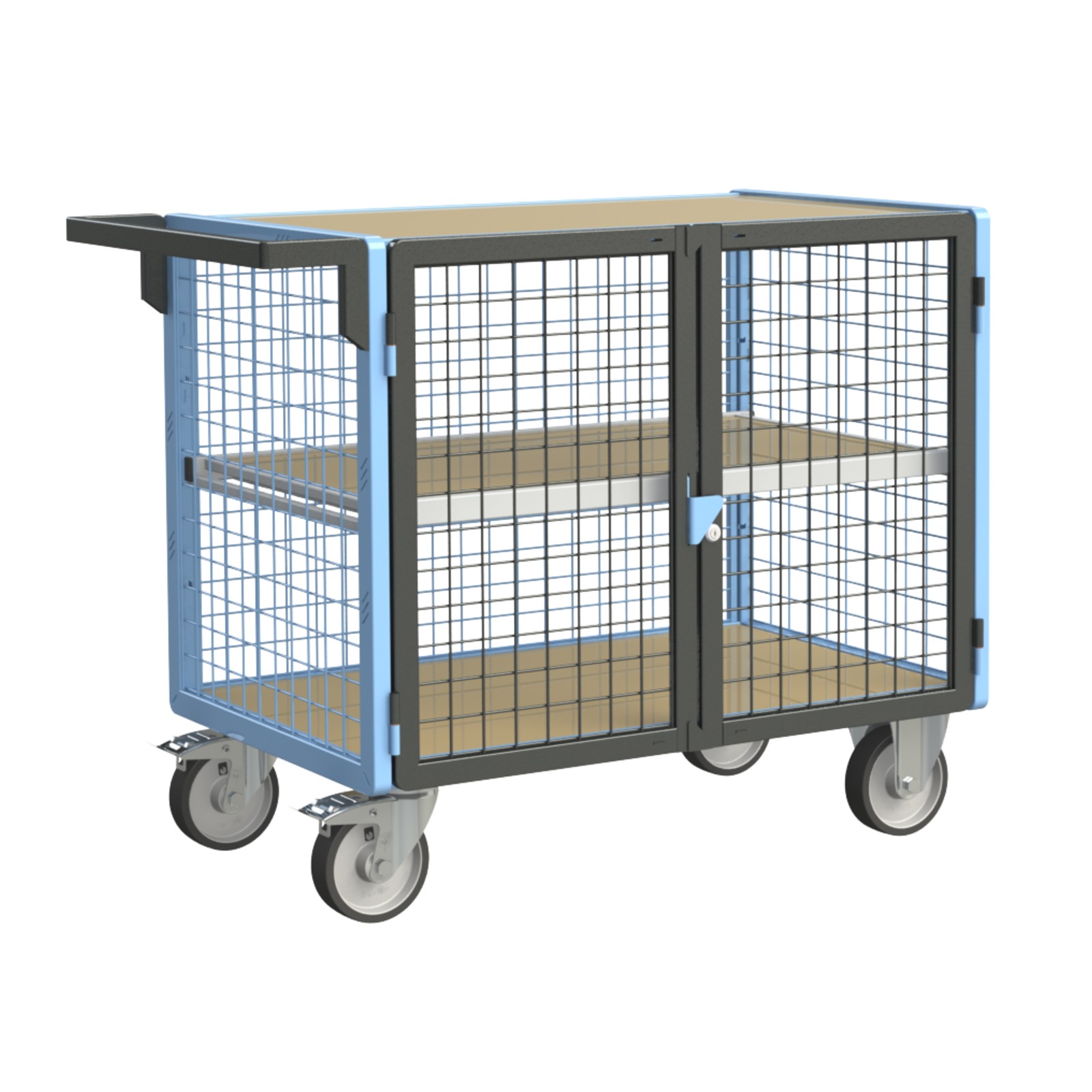 Servante établi verrouillable grillagée 500 kg - FIMM - 880725325