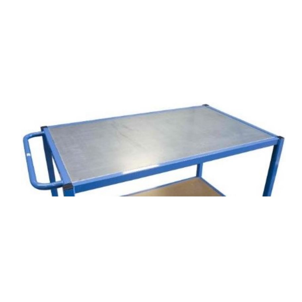 Option plateau tôle galva 1060x680 mm pour servantes - FIMM - 882006147