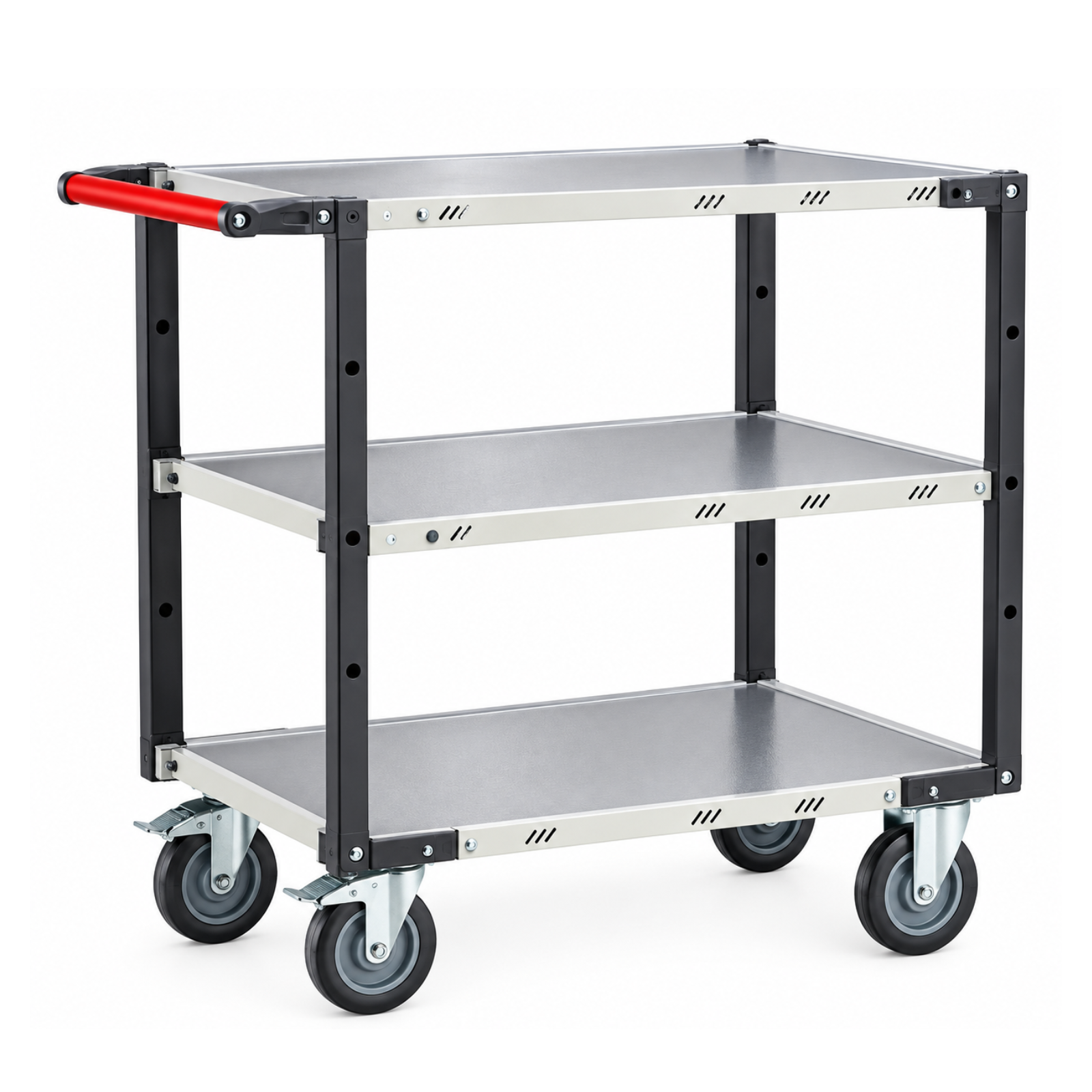 Plateau bois mélaminé supplémentaire 850 x 500 mm pour servantes Flatpack FIMM - 882701011