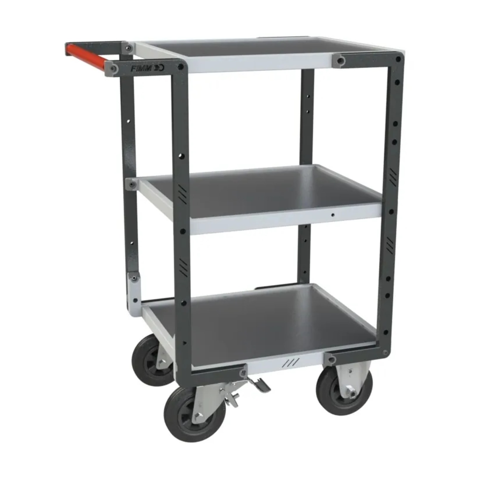 Servante Flat-Pack 3 plateaux 550x500 mm 400 kg - FIMM - 884720332