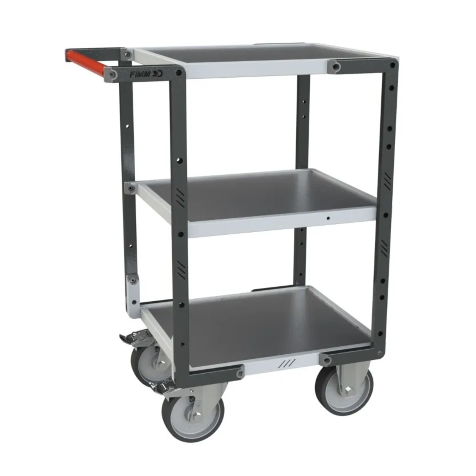 Servante Flat-Pack 3 plateaux 550x500 mm 400 kg - FIMM - 884720342