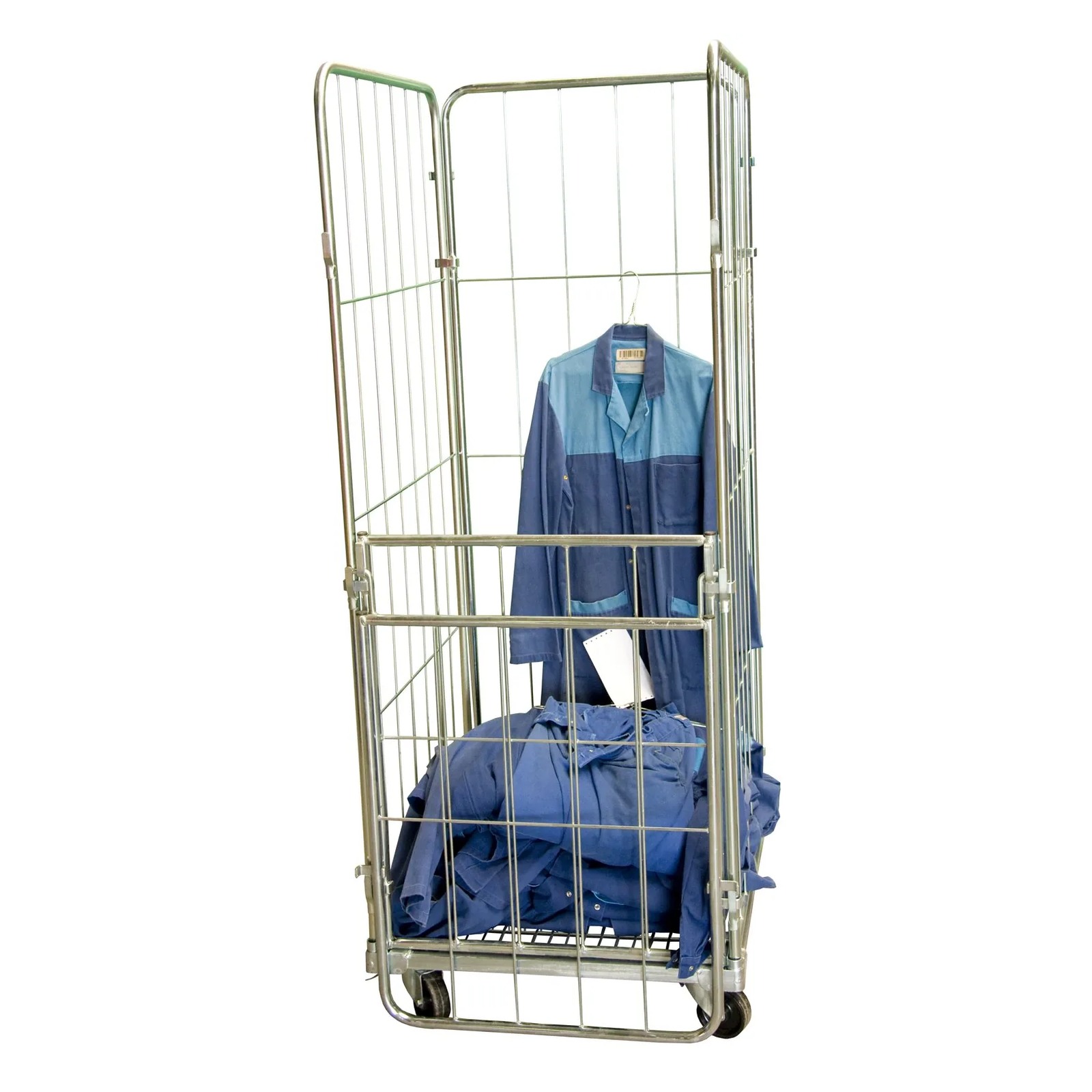 Roll conteneur 3 ridelles+ 1/2 rabattable 720 x 800 x 1800 mm FIMM - 885006618