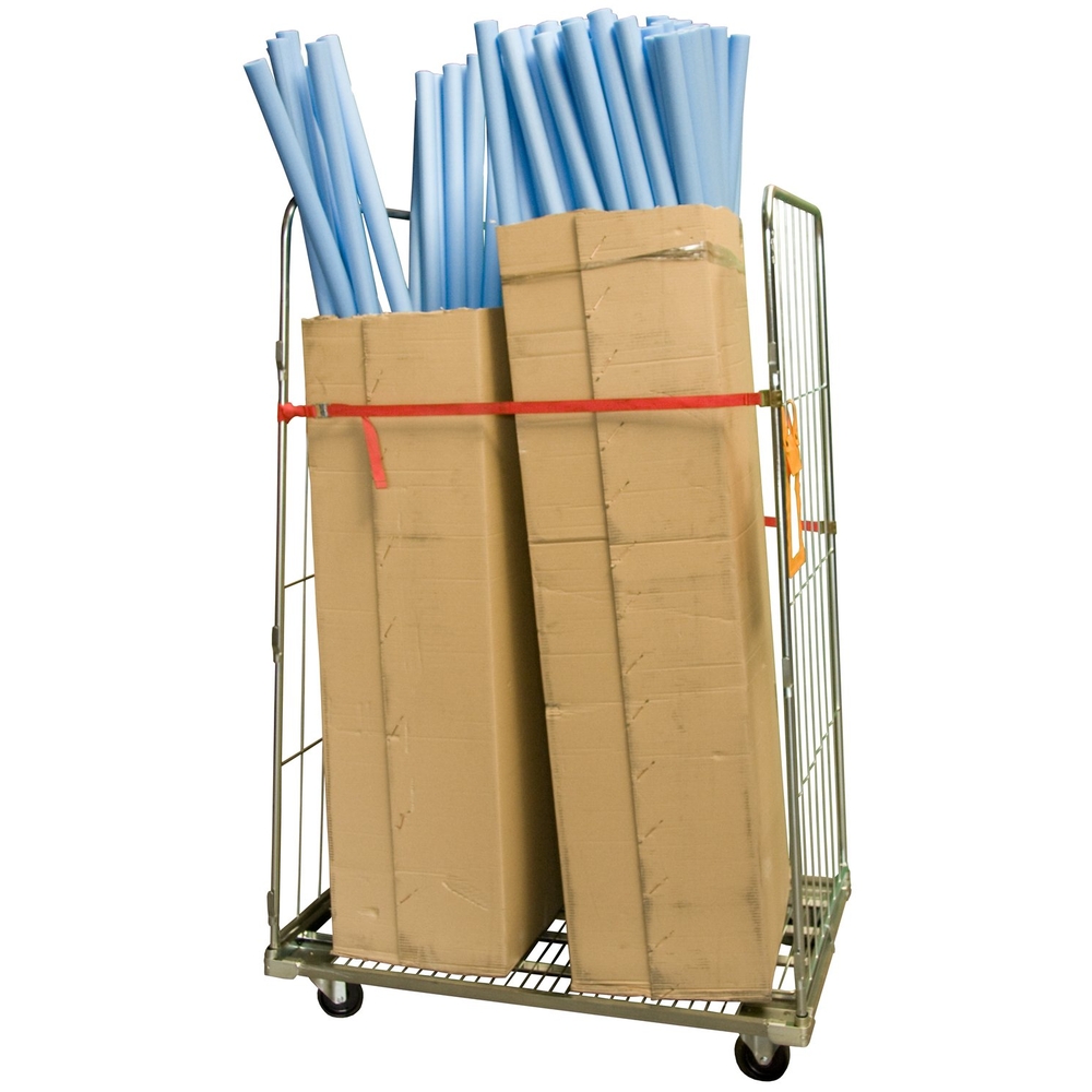Roll conteneur 2 côtés+sangle 1200 x 800 x 1800 mm CU 400 kg FIMM - 885006619