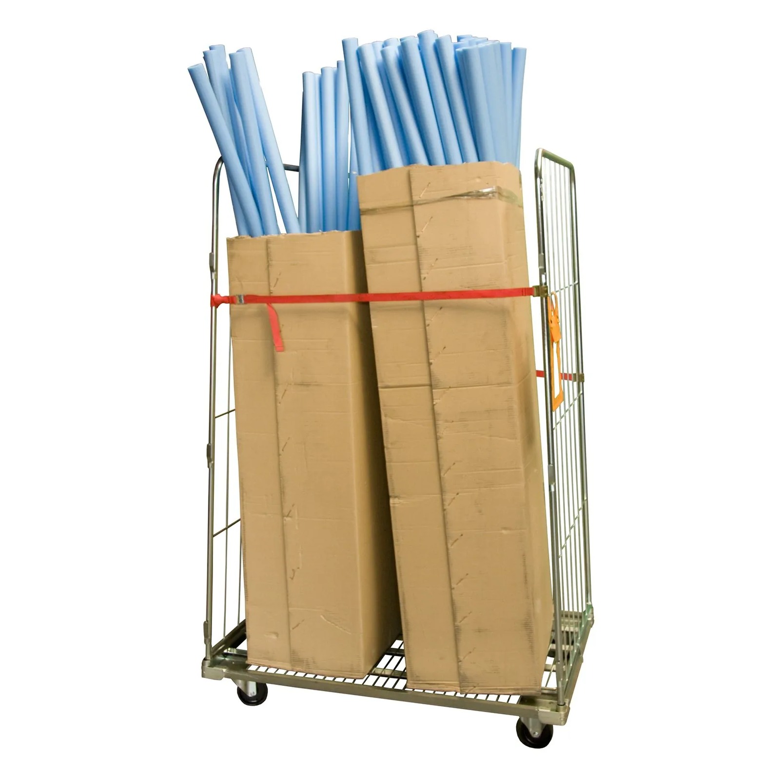 Roll conteneur 2 côtés+sangle 1200 x 800 x 1800 mm CU 400 kg FIMM - 885006619