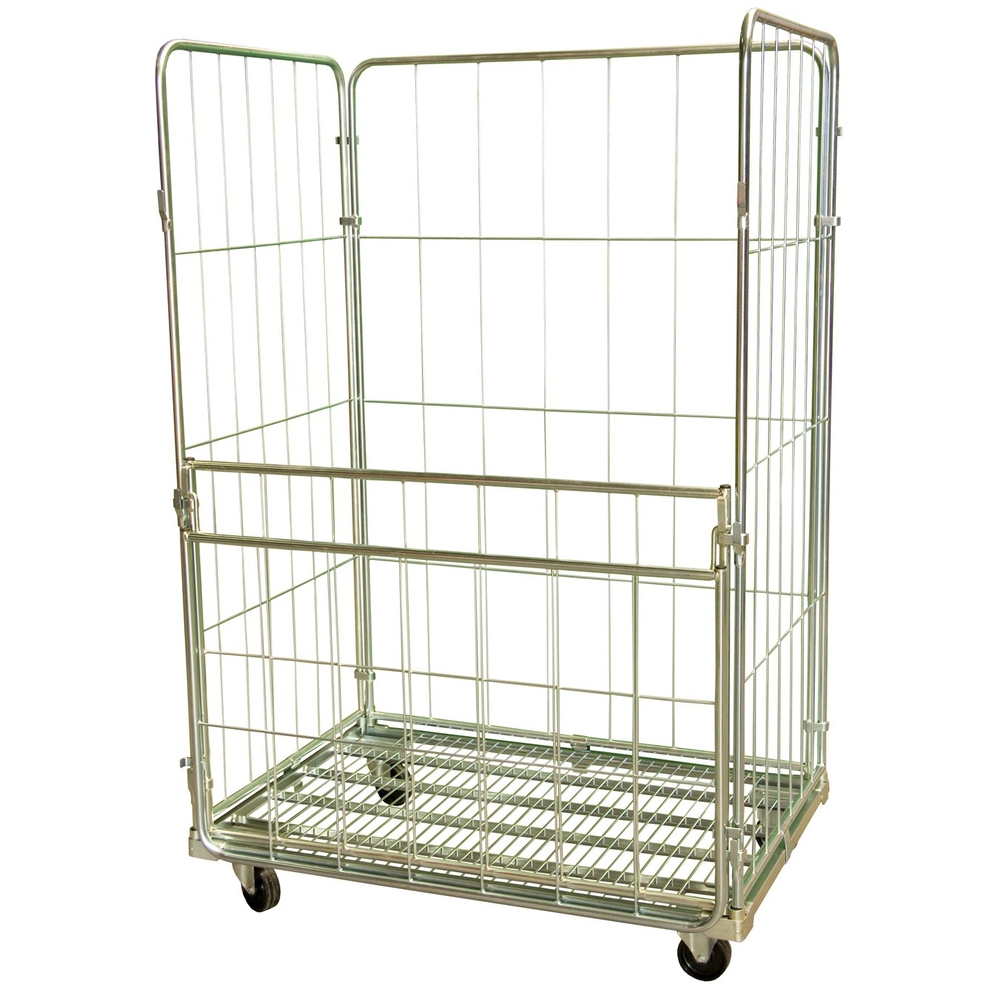 Roll conteneur 3 ridelles+ 1/2 rabattable 1200 x 800 x 1800mm FIMM - 885006621