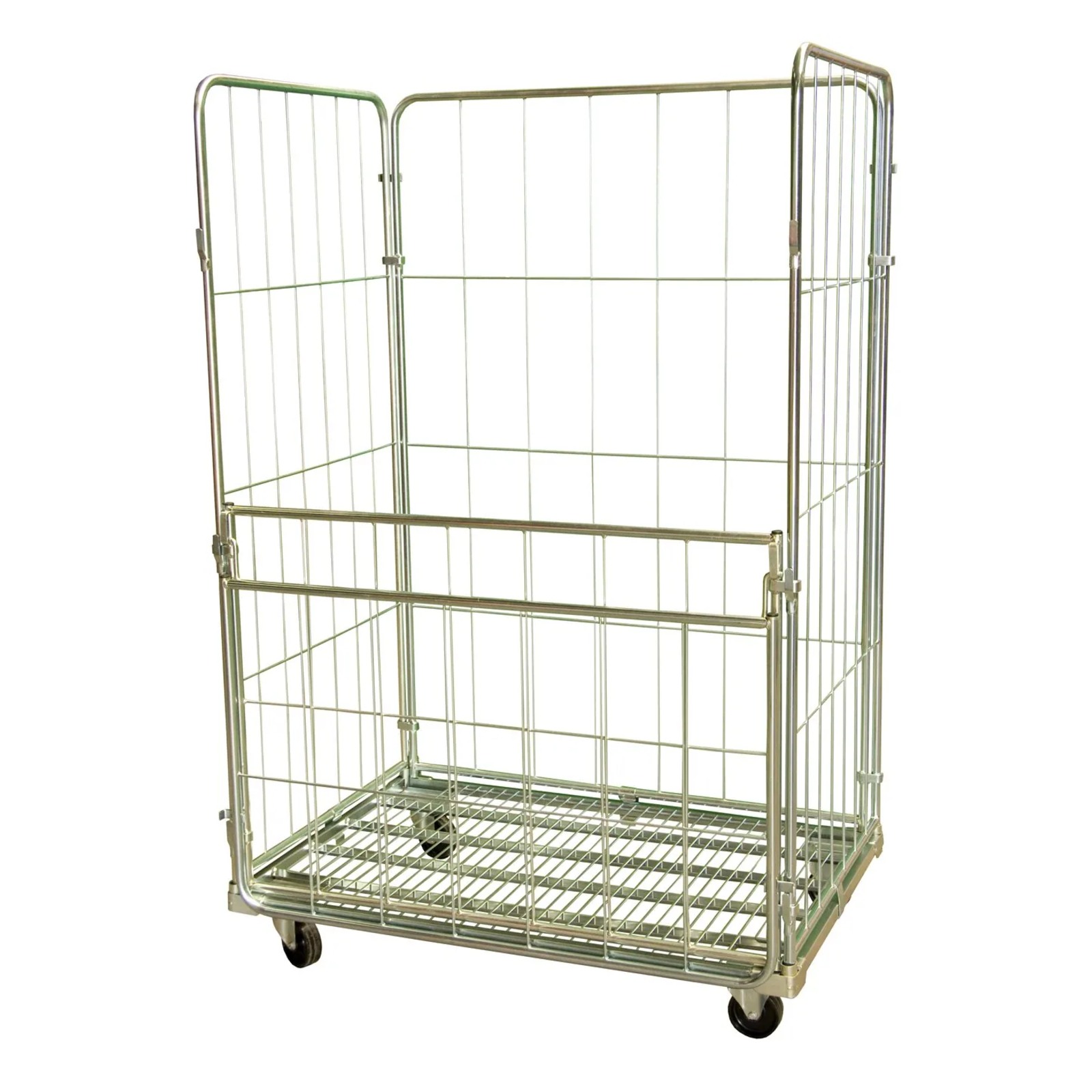 Roll conteneur 3 ridelles+ 1/2 rabattable 1200 x 800 x 1800mm FIMM - 885006621