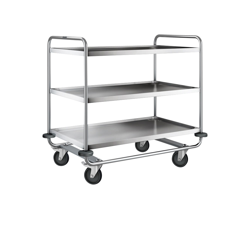 Servante 200 kg inox 304 L 3 plateaux 1000x600 mm FIMM - 885006693