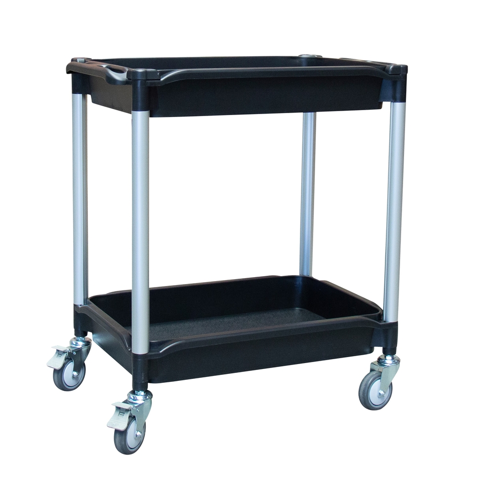 Desserte 180kg 2 plateaux bacs 645x410 mm plastique FIMM - 885007662