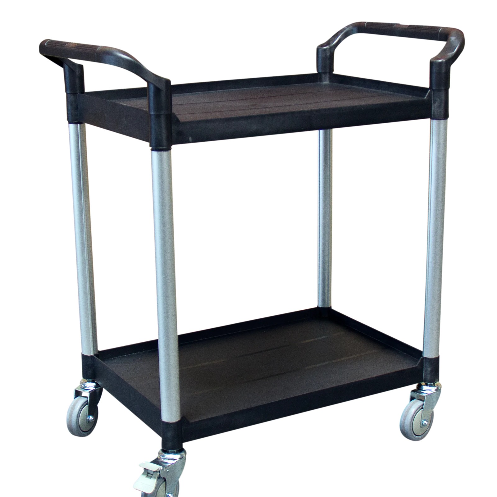 Desserte 250 kg alu 2 plateaux 680x450 mm plastique FIMM - 885007668