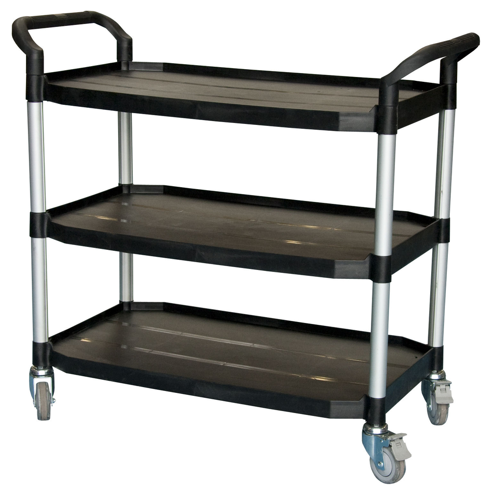 Desserte 250 kg alu 3 plateaux 915x520 mm plastique FIMM - 885007670