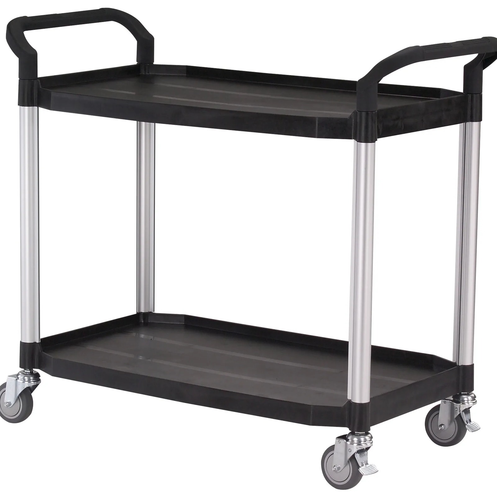 Desserte 250 kg alu 2 plateaux 915x520 mm plastique FIMM - 885007671
