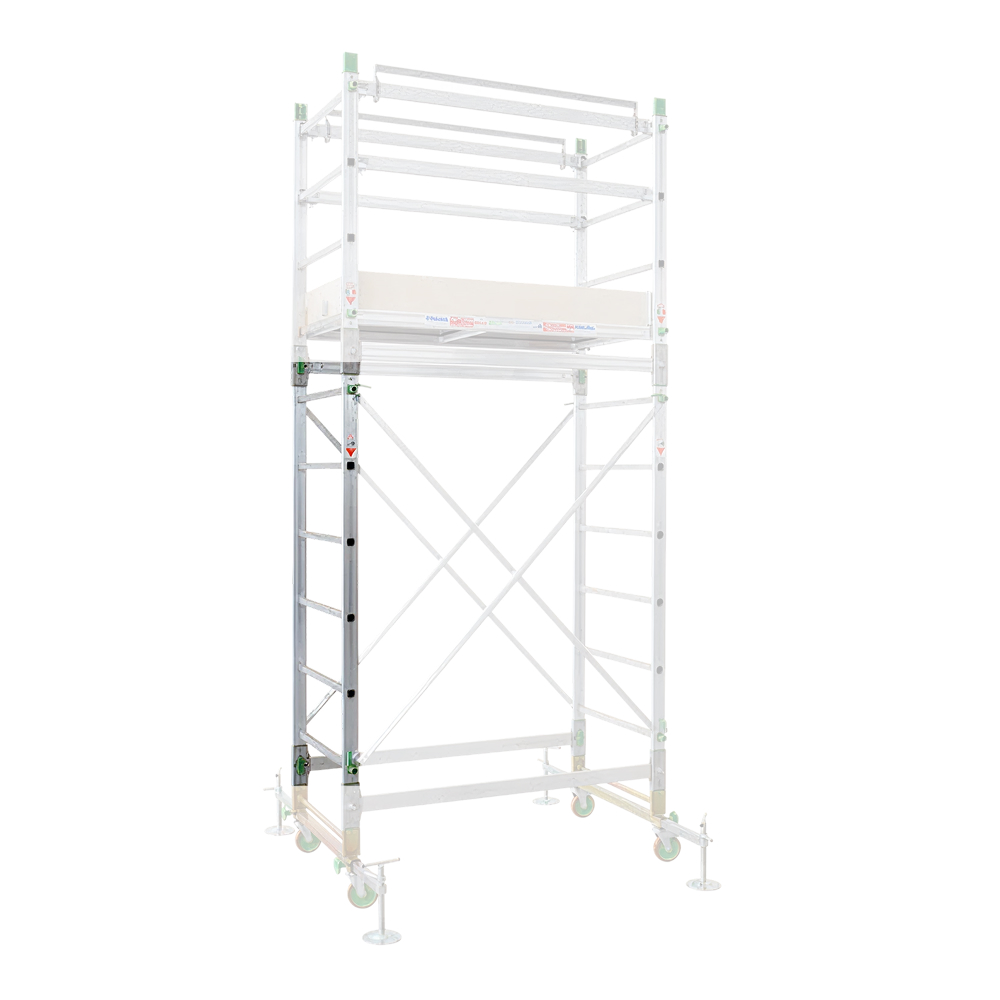 Echelle 6 échelons 1800 mm pour échaufaudage Alumito FACAL - AMSP-6