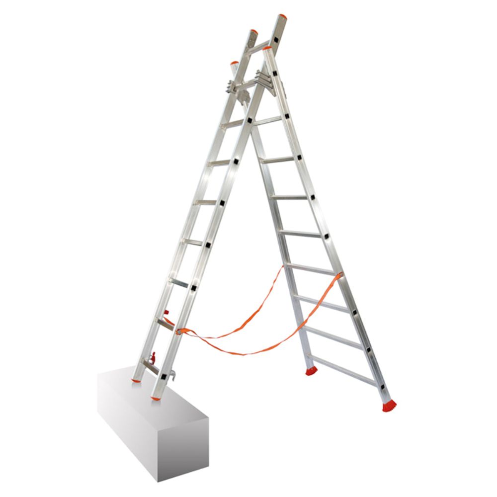 Échelle 2x8 transformable 2 plans ATLANTA 2,30m FACAL - ATL230-2