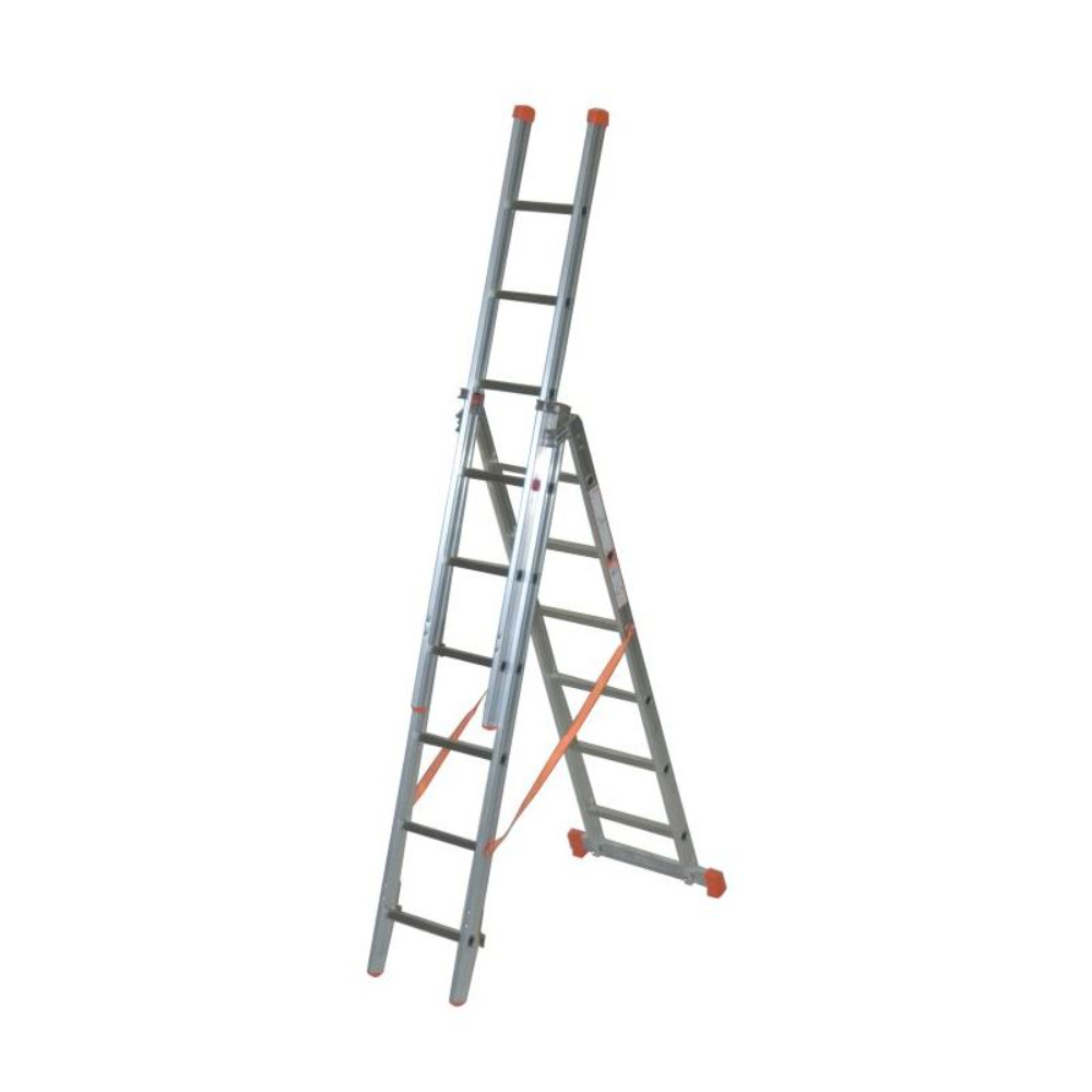 Echelle transformable 3 plans 2,05m  GENIA FACAL - G200-3