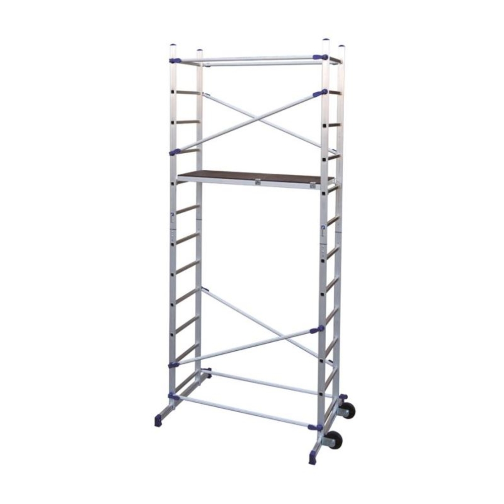 Echafaudage aluminium FACAL hauteur de travail 4,36 m PINNA CLIC