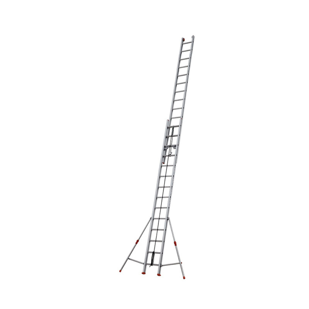 Échelle coulissante à corde 2 plans 2x14 échelons 4,43m ROLLER FACAL - R44-2S