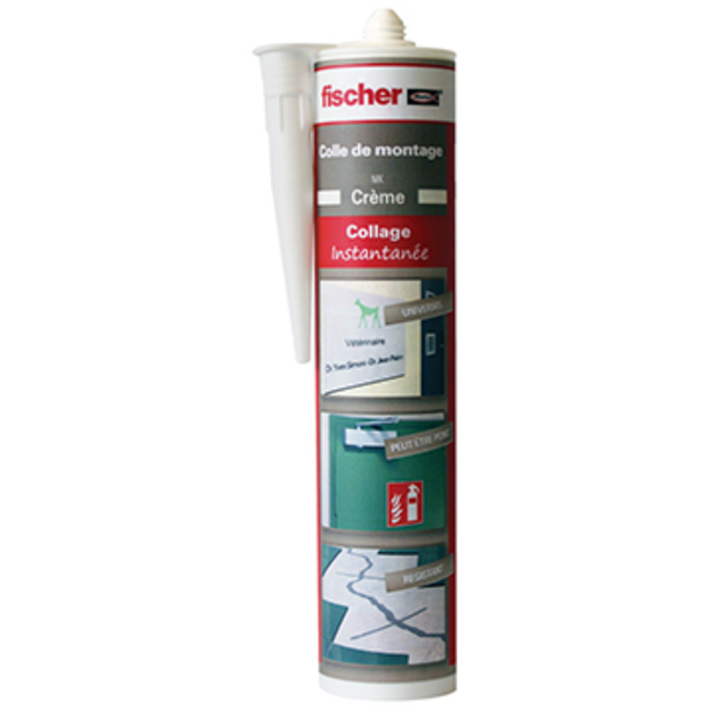 Colle de montage MK crème FISCHER - 53163