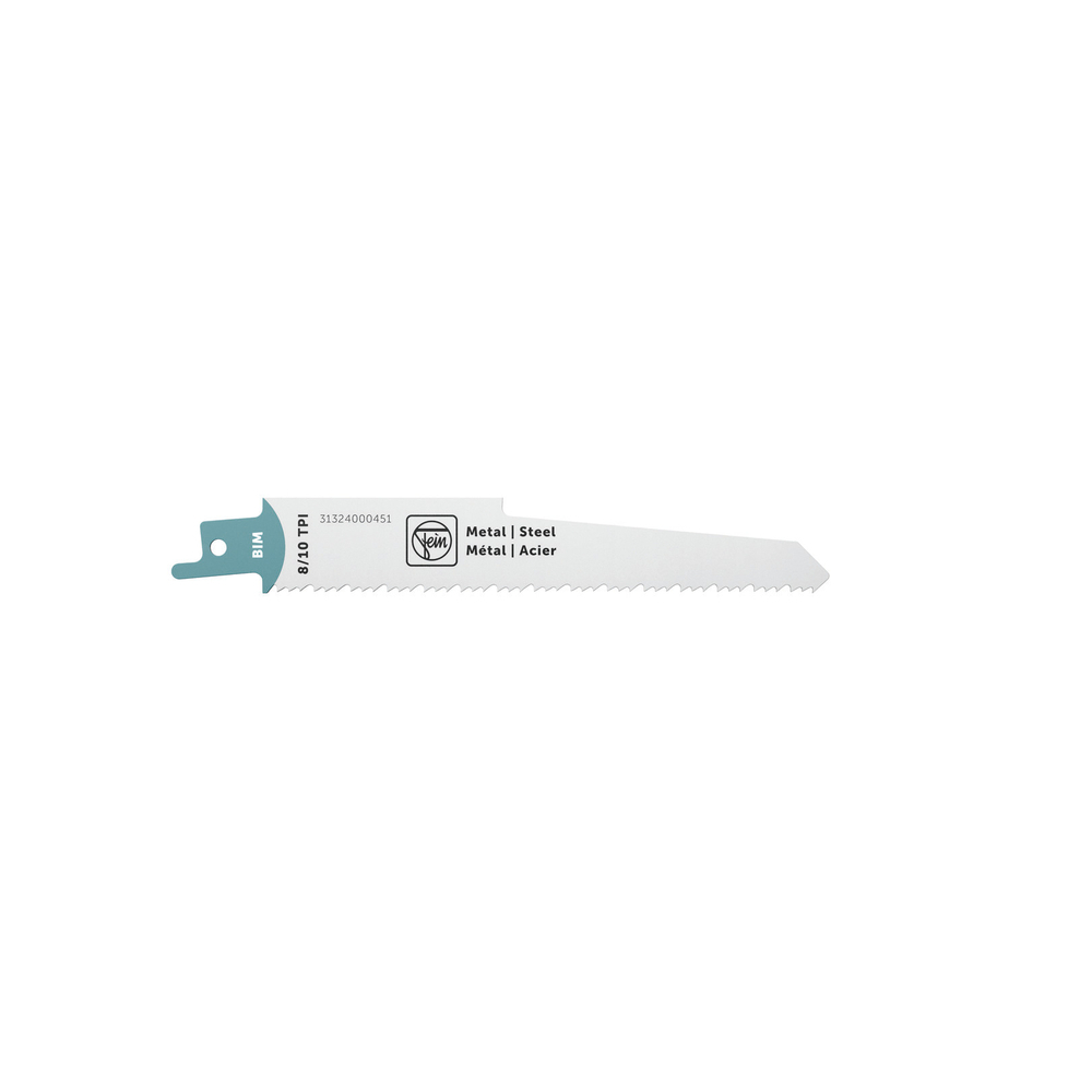 Lame de scie sabre pour métal BIM 130T8/10 MS - Pack de 3 - FEIN - 31324000451