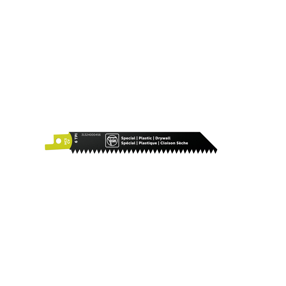Lame de scie sabre pour plaque de plâtre HCS 130 T6 DW - Pack de 3 - FEIN - 31324000456