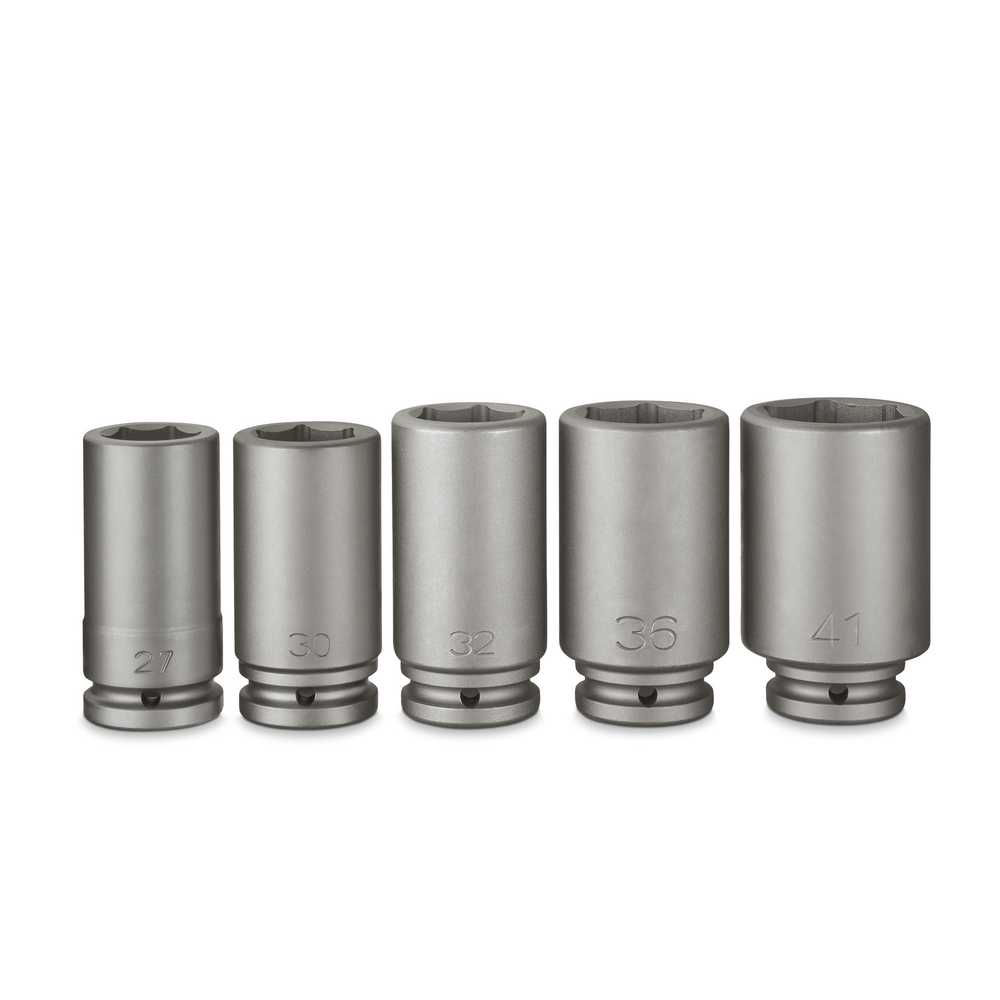 Kit de douilles à chocs longues ¾’’ carré, 27/30/32/36/41 mm FEIN - 62405323020