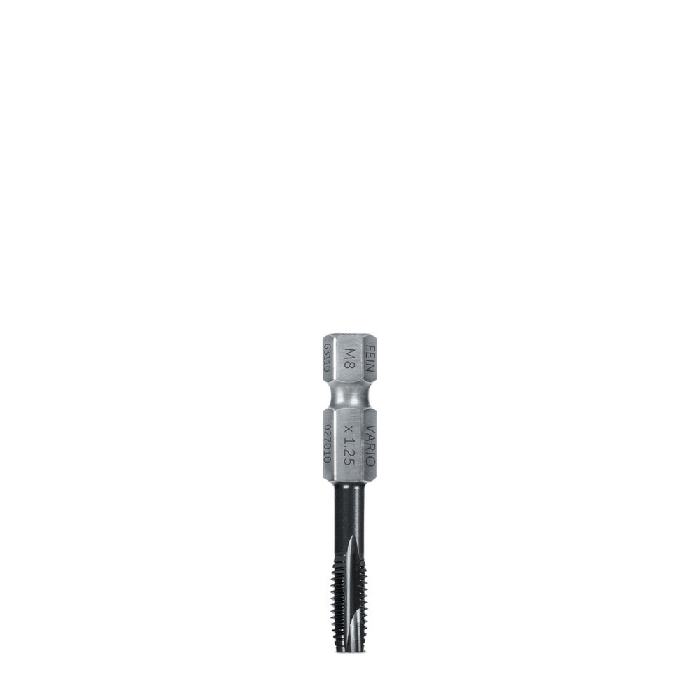 Taraud DL VARIO M8 x 1,25 mm pour trous débouchants - FEIN - 63110027010
