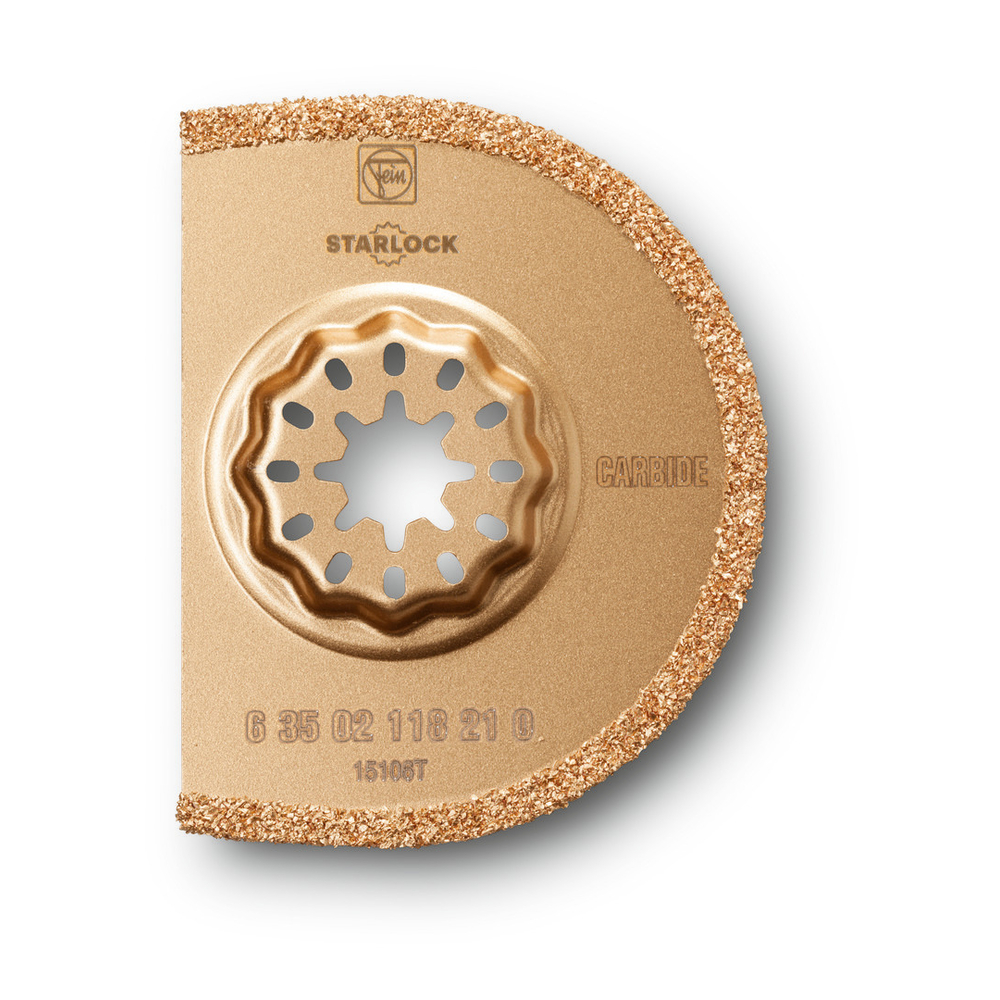Lame segment à concrétion carbure Starlock Ø75x2.2mm - Pack de 5 FEIN - 63502118230