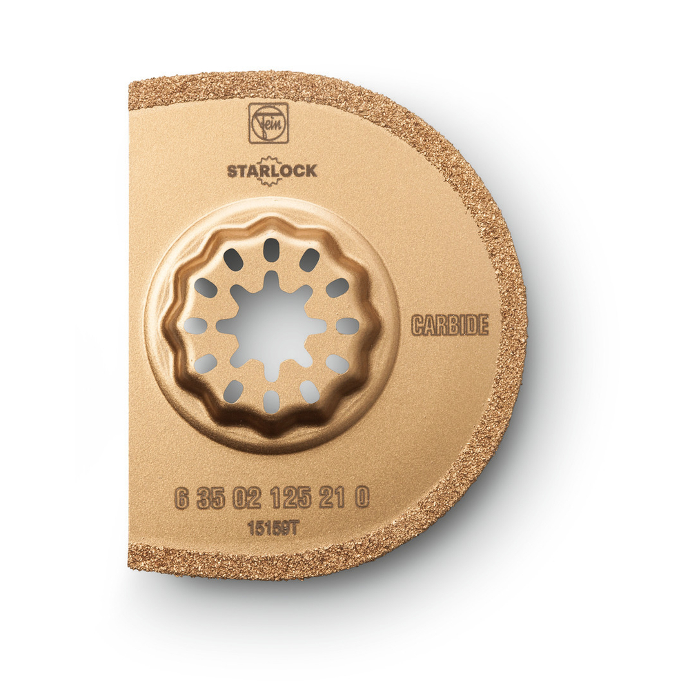 Lame segment à concrétion carbure Starlock Ø75x1.2mm FEIN - 63502125210